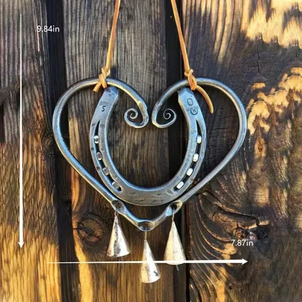 ๐ฅLAST DAY 49% OFF๐ฅThe Horseshoe Heart Wind Chime โค๐