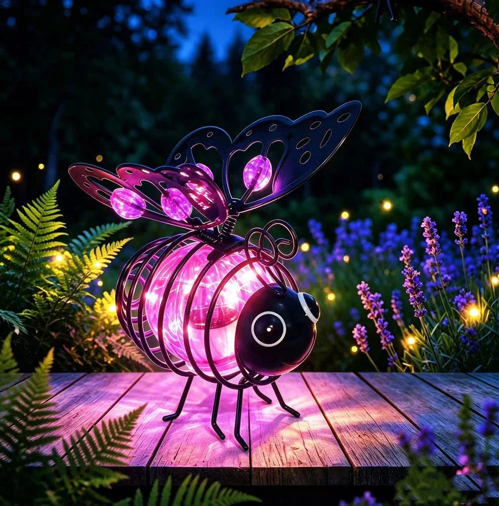 Solar Bee Garden Light